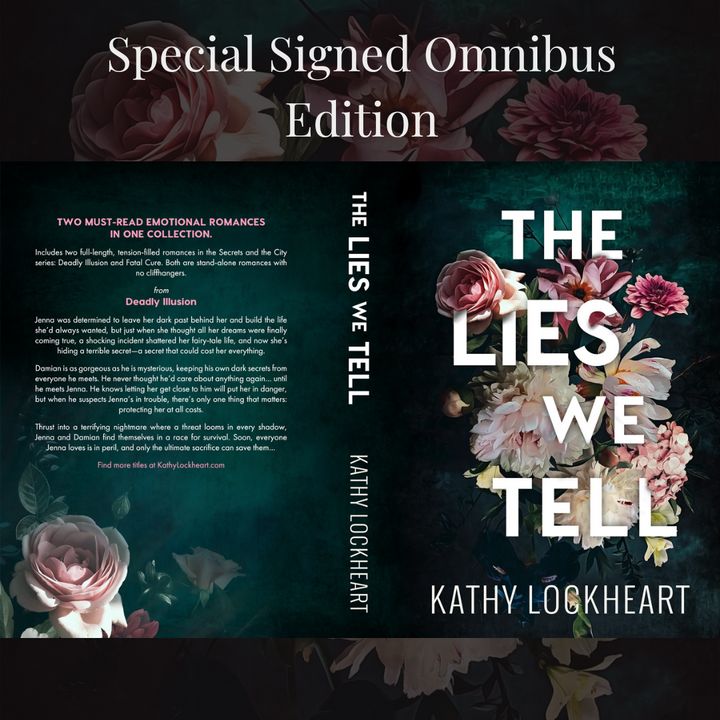THE LIES WE TELL - Signed Omnibus (Deadly Illusion + Fatal Cure) - HOLIDAY WRAPPED